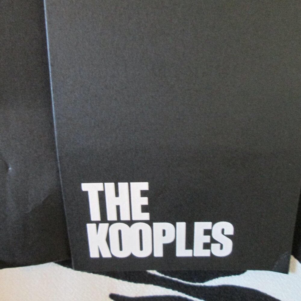 The Kooples Wild Panther Print Blouse Sz 2/M NWT - Picture 11 of 12